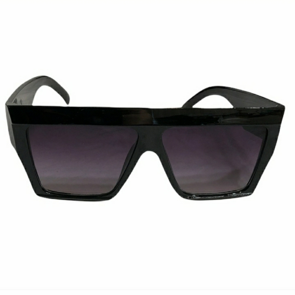Oversized Square Frame Gradient Sunglasses